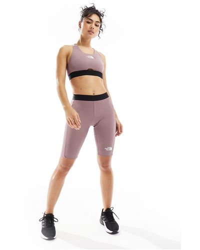 The North Face Training – mountain athletic – kurze leggings - Weiß