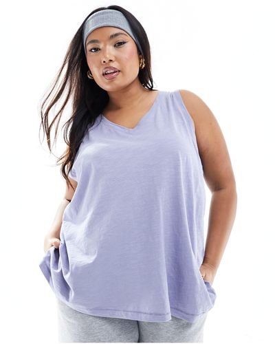 Madewell Plus – tanktop - Blau