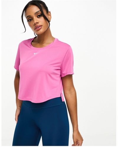 Nike Dri-fit Crop Top - Pink