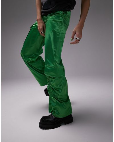 TOPSHOP Pantalones - Verde