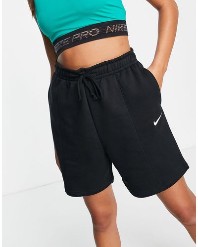 Nike Pantalones cortos s con logo pequeño - Negro