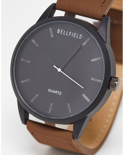 Bellfield Clothing Minimal Watch - Grey