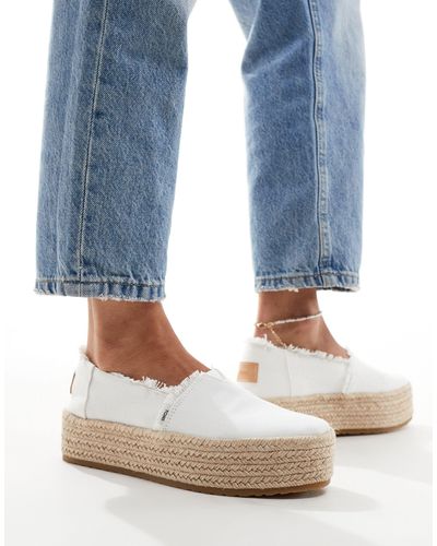 TOMS Valencia Espadrilles - Blue