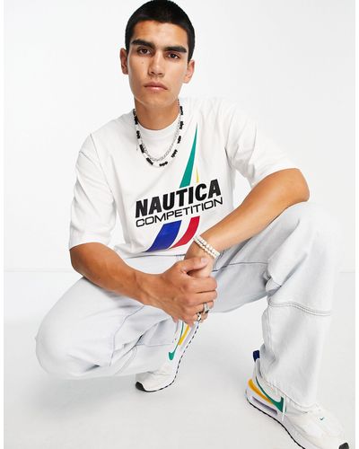 Nautica Nautica – competition archive creston – t-shirt - Weiß