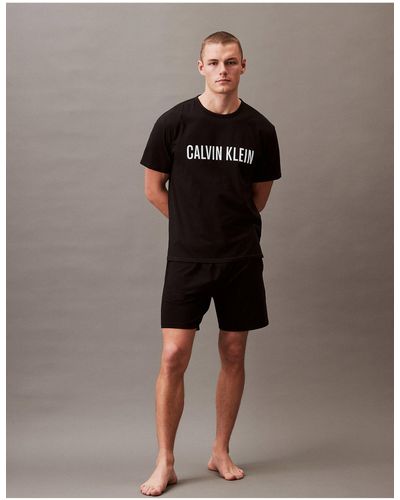 Calvin Klein – intense power – lounge-t-shirt - Braun