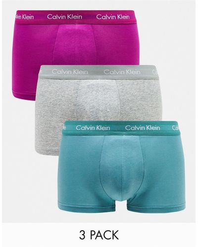Calvin Klein – 3er-pack unterhosen - Pink