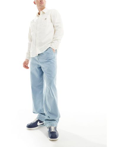 Dickies Madison - jean ample en denim - clair - Bleu