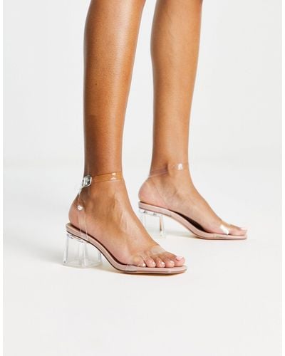 Truffle Collection Heeled Sandals - White