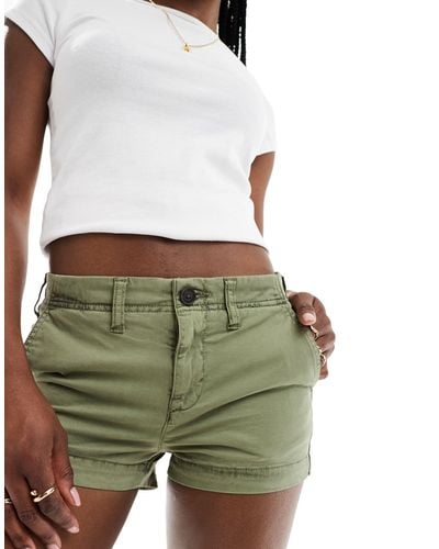 Superdry Chino Hot Shorts - Green