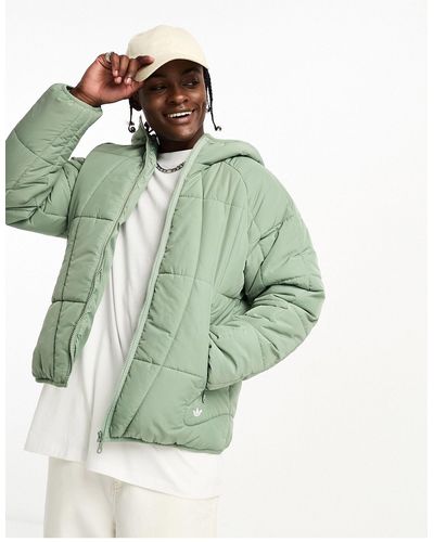 adidas Originals – adventure – steppjacke - Grün