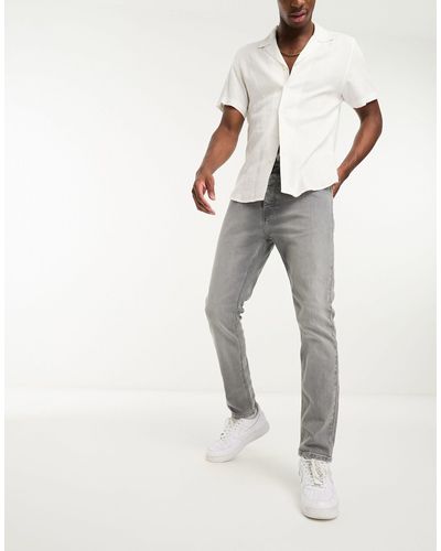 French Connection Slim Fit Jeans - Gray