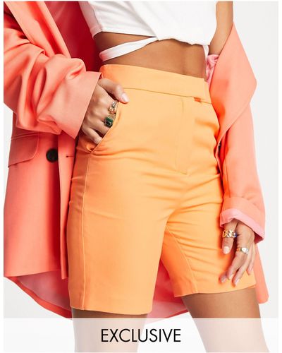 AsYou – figurbetonte legging-shorts - Orange