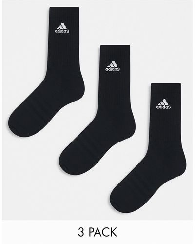 adidas Originals Adidas – training – 3er-set socken - Schwarz
