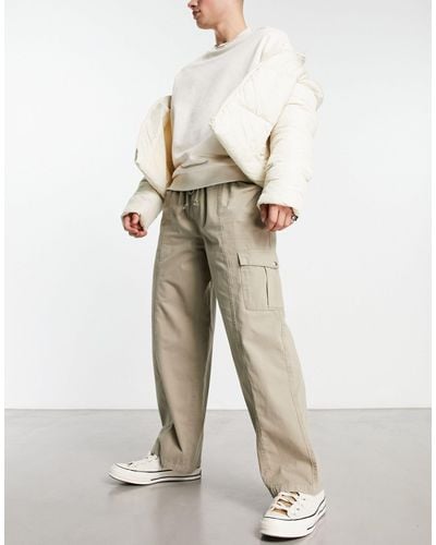 Reclaimed (vintage) Cargo Trousers - Natural