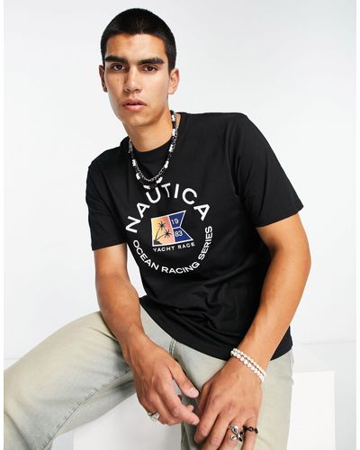 Nautica Nautica - Bag - T-shirt - Zwart