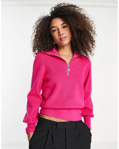 Pink Y.A.S Sweaters and knitwear for Women | Lyst