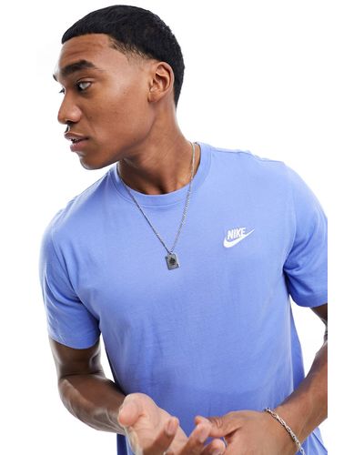 Nike Club - t-shirt - Blu