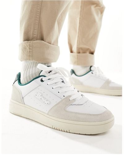 Ellesse Panaro cupsole - sneakers bianche e verdi - Bianco