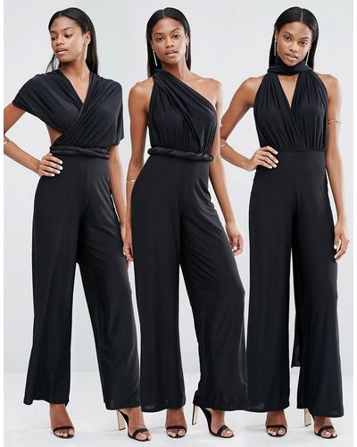 Missguided Multiway Jumpsuit - Black