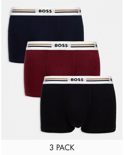 BOSS Boss – bodywear revive – 3er-pack unterhosen - Weiß