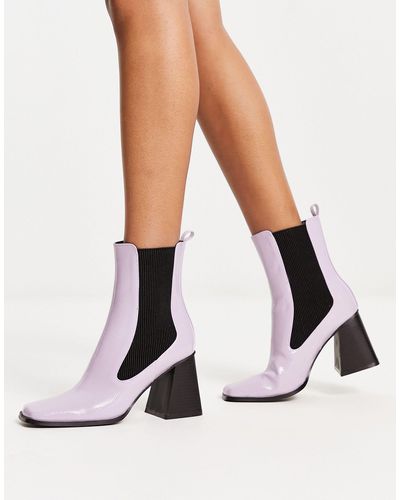Urban Revivo Heeled Boots - White