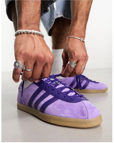 Zapatillas adidas superstar violetas top