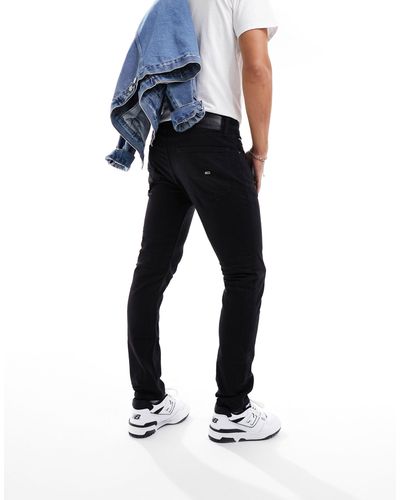 Tommy Hilfiger Austin - Smalle Toelopende Jeans - Zwart