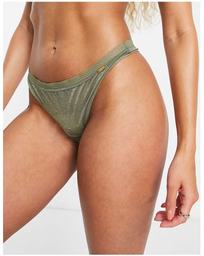 Gossard – glossies – transparenter tanga - Grün