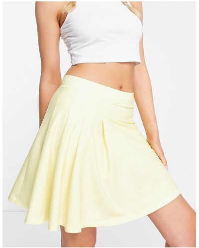 Daisy Street Active Tennis Skirt - Yellow