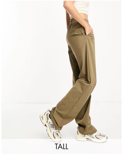 Noisy May Ankle Drawstring Trouser - Natural
