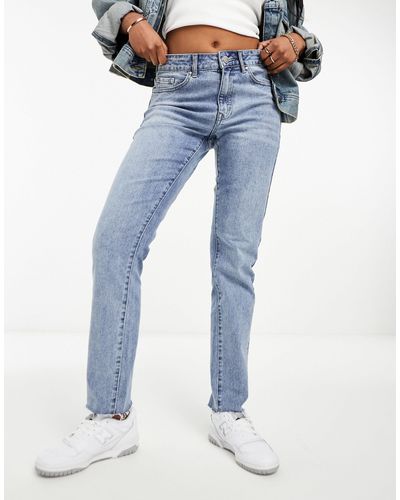 Jeans coupe droite Vila pour femme | Réductions en ligne jusqu'à 36 % | Lyst