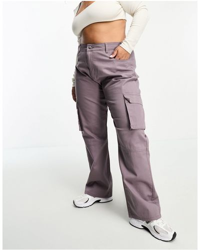 Yours Cargo Trouser - Grey