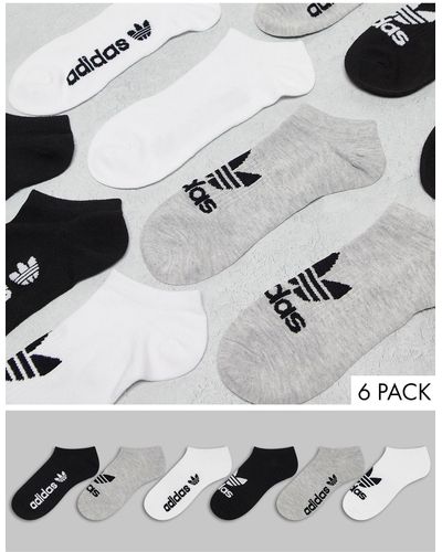 adidas Originals Superlite 6-pack No-show Socks - White