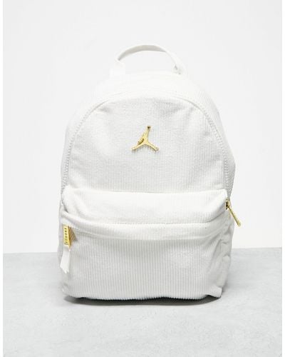 Nike Mini Corduroy Backpack - White