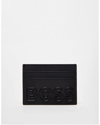 BOSS Goodwin - Kaarthouder Met Logo - Wit