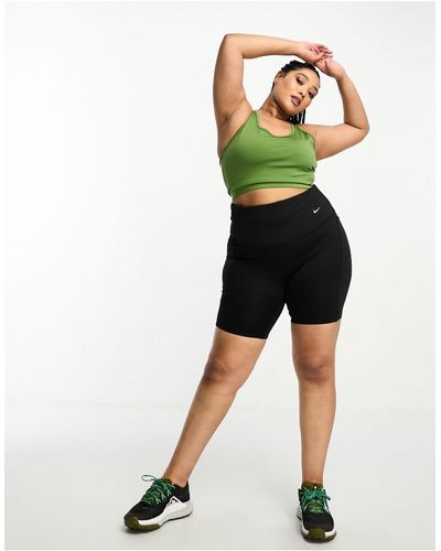 Nike Plus Swoosh Dri-fit Tight Shorts - Black