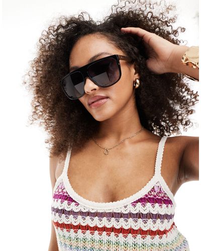 Quay Quay No Curfew Shield Sunglasses - Black