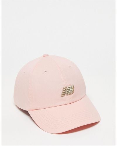 New Balance Logo Baseball Cap - Pink