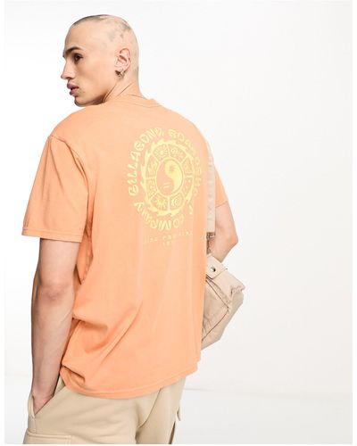 Billabong Camiseta naranja connection