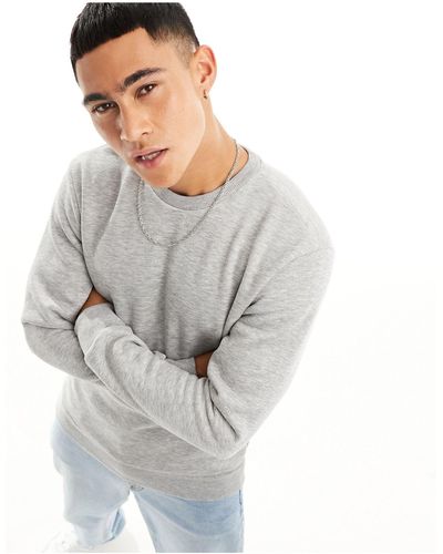 Only & Sons Crew Neck Sweat - White