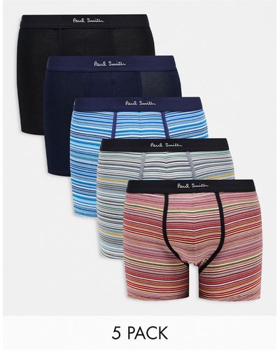 PS by Paul Smith Paul Smith 5 Pack Trunks - Blue
