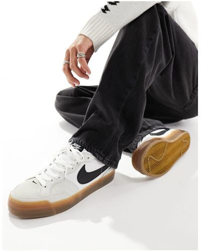 Nike Zoom pogo plus - sneakers bianche - Nero