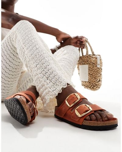 Birkenstock – arizona – sandalen aus leder - Braun