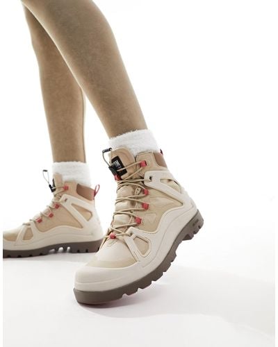 Palladium Pampa Lite Cage Wp Mid Ankle Boots - Natural