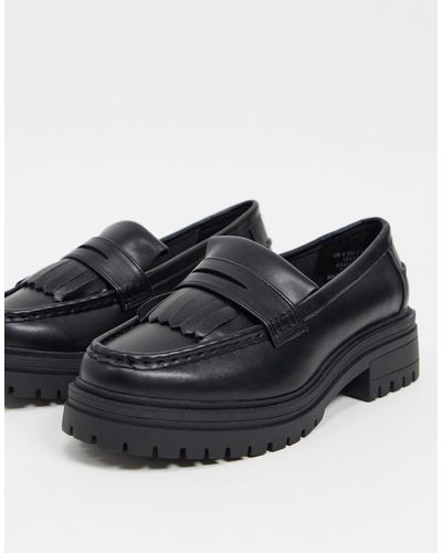 ASOS Melon Chunky Loafers - Black