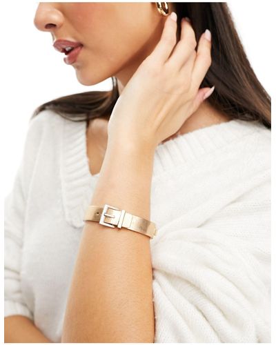 AllSaints – es statement-armband mit schnallendesign - Mehrfarbig