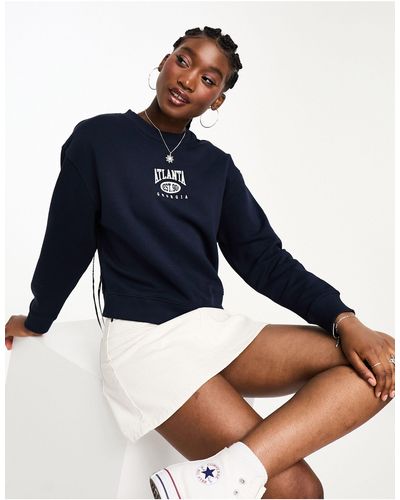 New Look Atlanta Sweatshirt - Blue