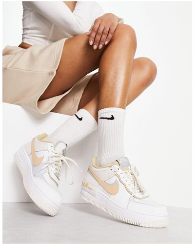 Nike Air Force 1 - Shadow - Sneakers - Wit