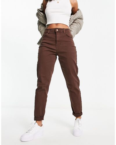 Pieces mid shop waist cropped jeans
