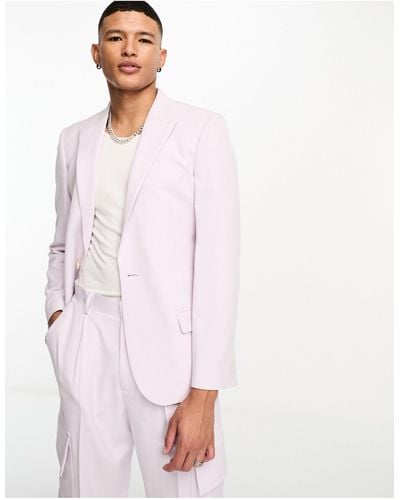 ASOS Skinny Suit Jacket - Pink